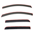 4pcs In Channel Style Sun Rain Window Visors Visor For 194995