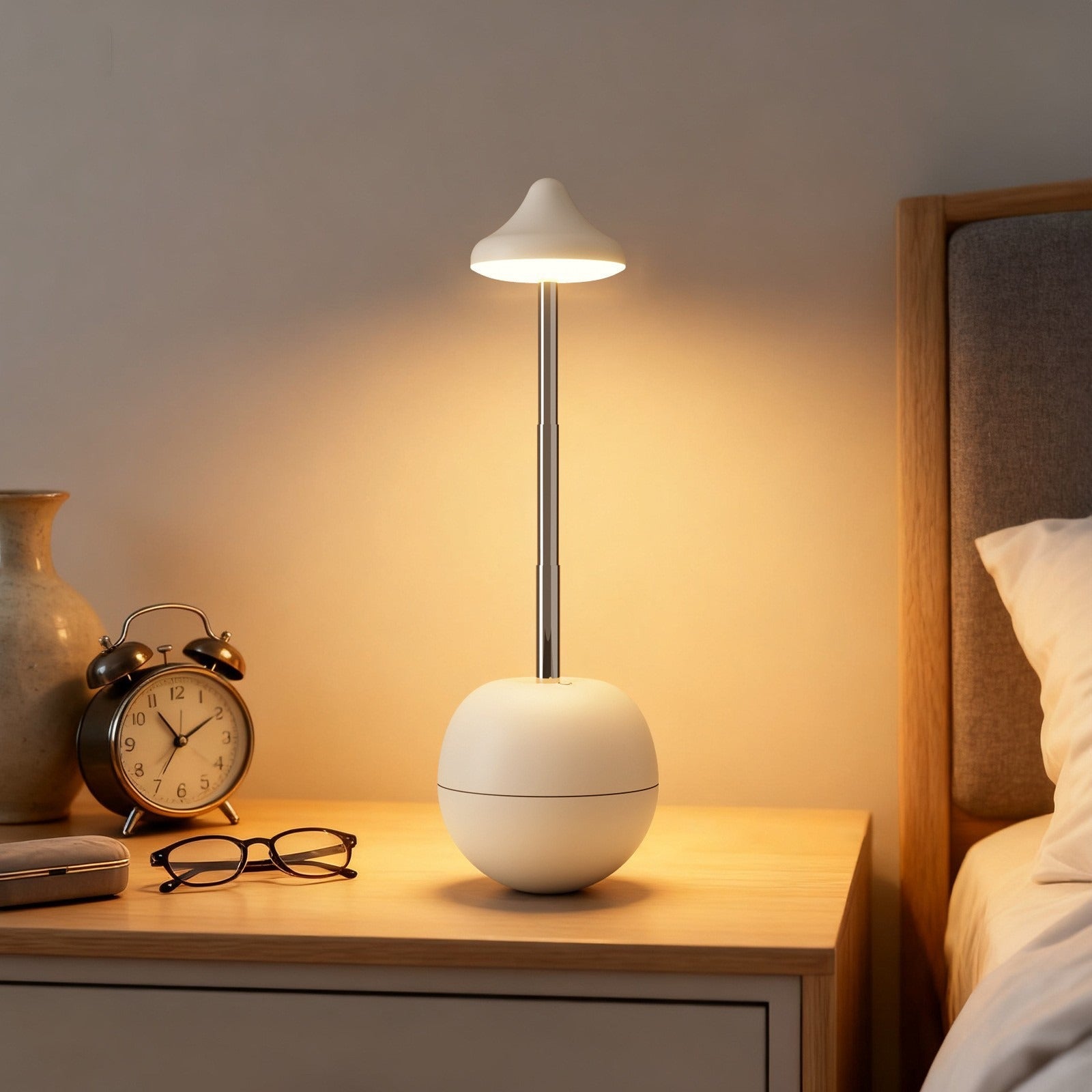 Led Night Light Rechargeable Creative Decorative Table Lamp Bedroom Desktop Remote Control Bedside Atmosphere Light