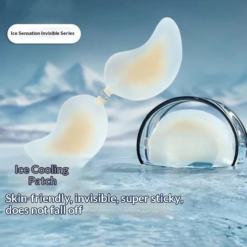 Silicone Solid Mango-shaped Breast Stickers For Women