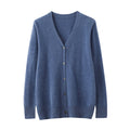 Mens Springautumn Lightweight Pure Wool Cardigan