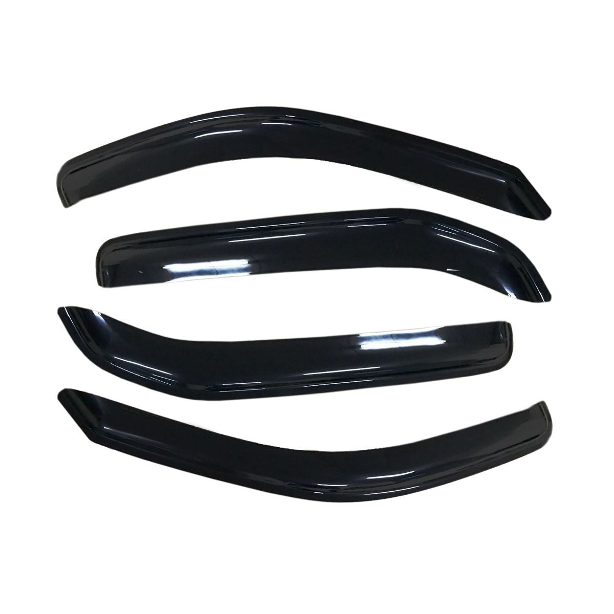 4pcs Out Channel Style Sun Rain Window Visors Visor For 94539