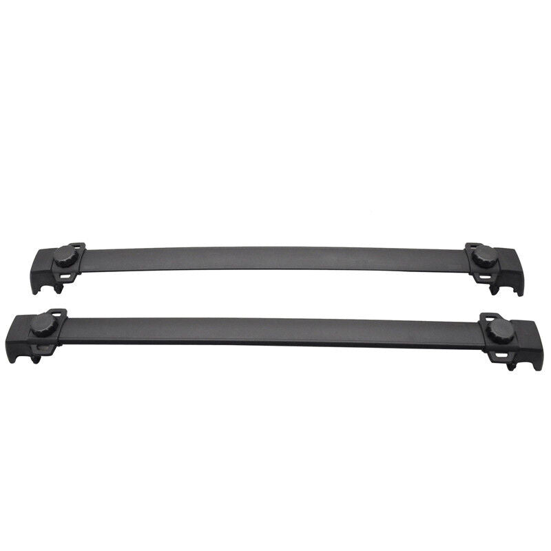 2PCS Roof Rack Cross Bar Crossbar OE Style Aluminum Black