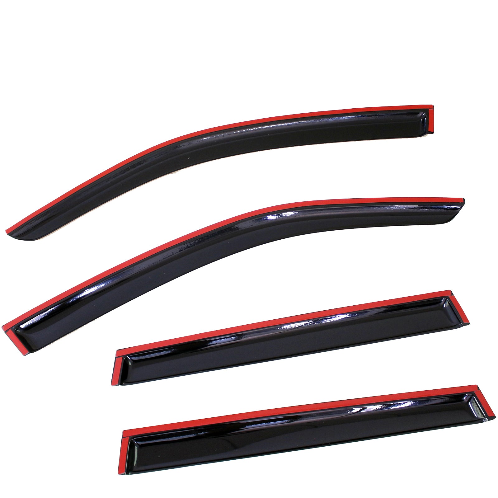 4pcs Out Channel Style Sun Rain Window Visors Visor For 94375