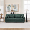 Cloud Couch Modular Sectional Sofa, Modern Loveseat Sectional Couches For Living Room,Deep Seat Modular Couch With Armrests Pillows,Comfy Advanced Flannelette Sofa For Bedroom 4pillow