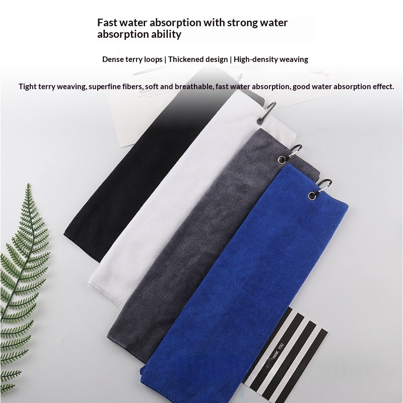 Golf Towel Microfiber Waffle-weave Sports Towel