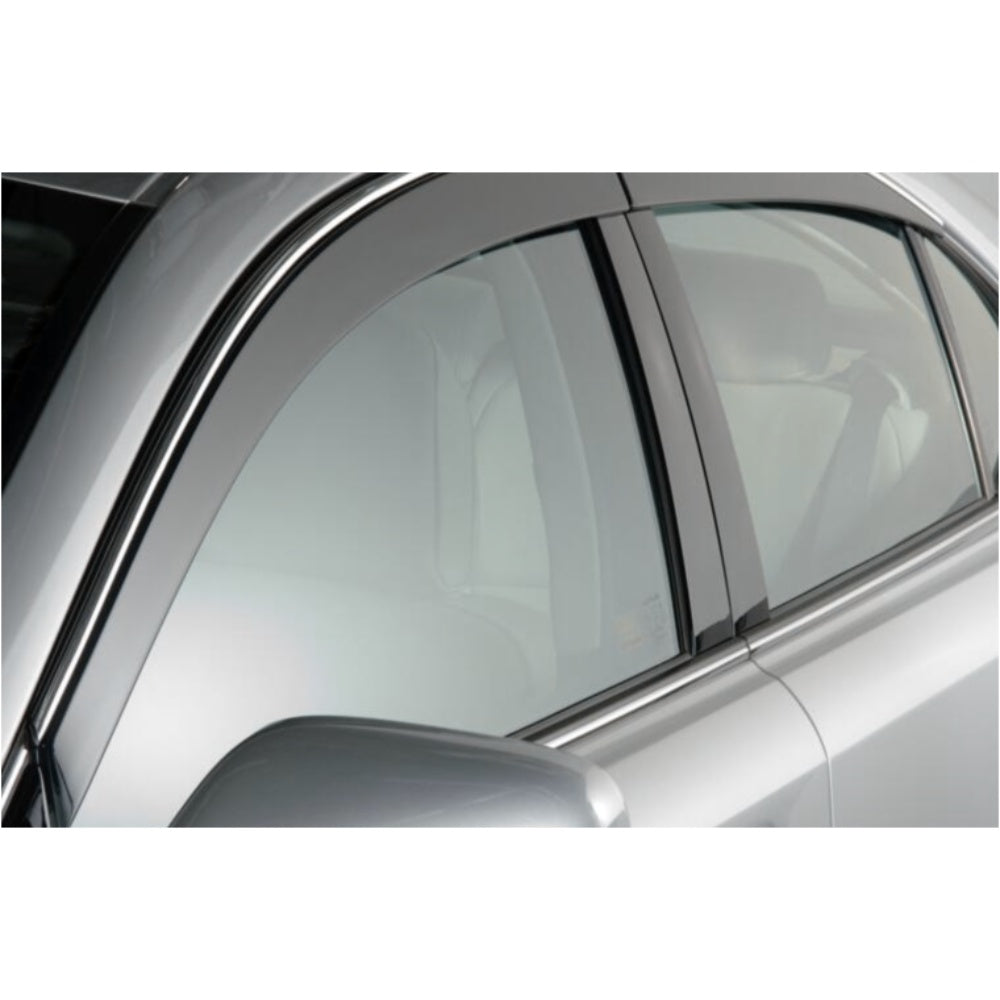 For Lexus ES350 4pcs Smoke Out Channel Window Visor Door Window Protection Trim