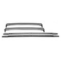 For 2006-2013 Range Rover Sport HSE L320 OE Factory Black Roof Rails & Bars Set