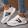 Mesh Breathable Running Sneakers With A Flat Sole