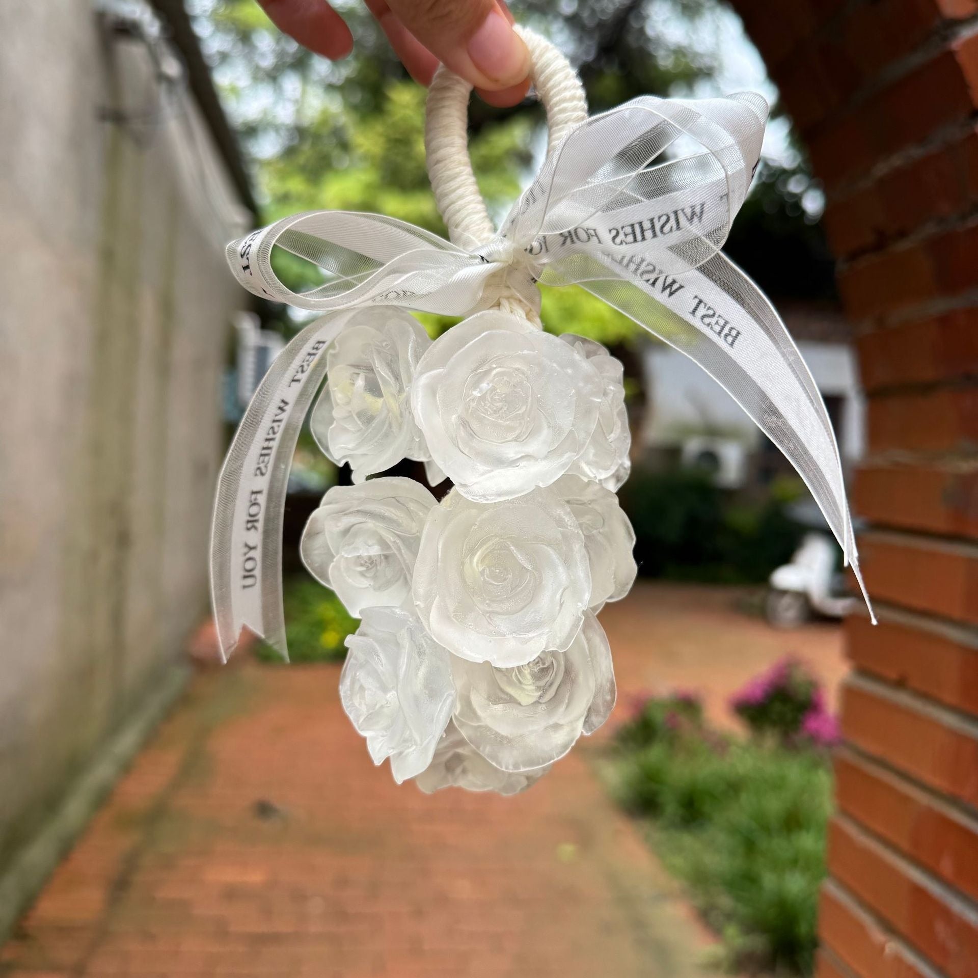 Crystal Rose-Shaped Handmade Aromatherapy Soap