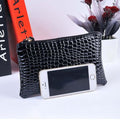 Women Leather Clutch Bag Coin Purse Black Zip Leather Wallet Purses Business Harajuku High Quality Кошелёк Женский #5