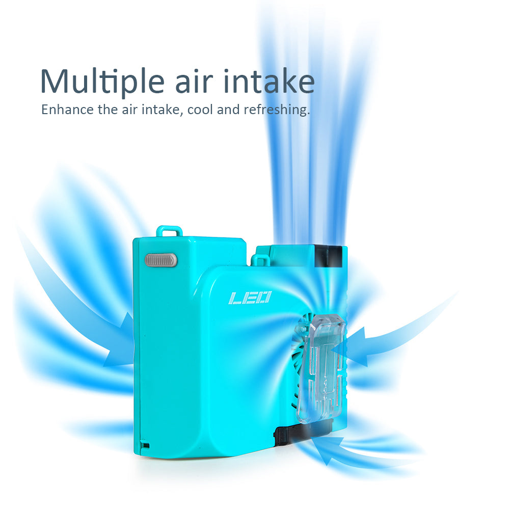 Portable Personal Hanging Waist Outdoor Working Fishing Fan