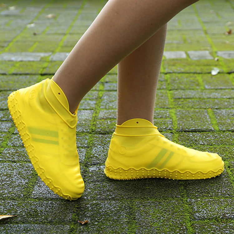 Silicone Waterproof Shoe Cover Rainproof Non-Slip Thick Wear-resistant Shoe Cover