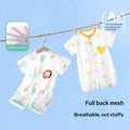Baby Summer Thin Short-sleeved Jumpsuit