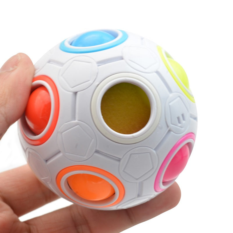 Pop Rainbow Fidget Ball Kid Relaxing Toy