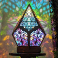 Star Floor Lamp Diamond Fairy Bronze Geometric Lamp