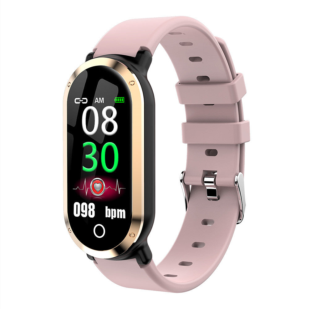 imosi T1 Men Women Smart Bracelet Smartwatch Bluetooth Waterproof Touch Screen Heart Rate Monitor Blood Pressure Measurement Sports Pedometer Call Reminder Sleep Tracker Find My Device Alarm Clock