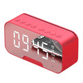 Portable Bluetooth Speaker Super Bass Wireless Stereo Speakers Support TF AUX mirror Alarm Clock for Phone Computer