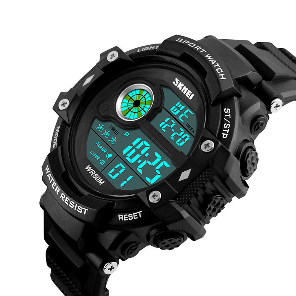 SKMEI®1280 Digital Watch Waterproof Sports Watch Long Standby Support/ Alarm Clock/ Calendar/ Dual Time Zones