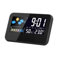 LITBest CJ2618T Portable / Professional Alarm Clock  Electronic Thermometer Measuring temperature and humidity, Clock Alarm style, LCD backlight display