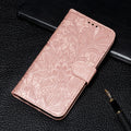Case For Huawei Y7 2019 / Y6 (2019) / Y9 2019 Wallet / Card Holder / with Stand Full Body Cases Flower PU Leather for Y7(2019) / Y5(2018) / Y9(2019) / Y6(2019) / Y5(2019) / Y9 Prime(2019)/P Smart Z