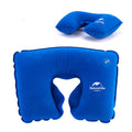 Travel Pillow Neck Pillow Inflatable Travel Rest Flocking Reasonable PVC(PolyVinyl Chloride) Camping / Hiking Airplane 44*28 cm
