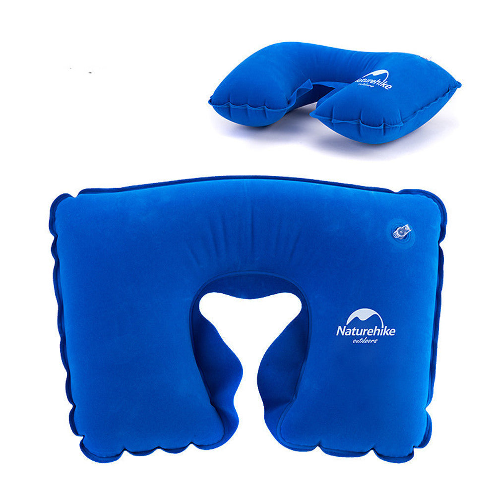Travel Pillow Neck Pillow Inflatable Travel Rest Flocking Reasonable PVC(PolyVinyl Chloride) Camping / Hiking Airplane 44*28 cm
