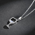 Women's Pendant Necklace Goblet Casual / Sporty Cute Zircon Chrome Rose Gold White Gold 45 cm Necklace Jewelry 1pc For Club