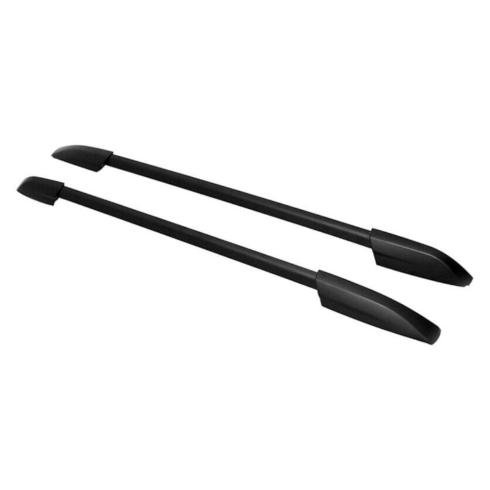 For 08-13 Highlander OE Style Roof Rack Side Rails Bar Pair Aluminum