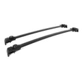 For J Eep 15-23 Renegade OE Factory Style Roof Rack Cross Bars Black Aluminum