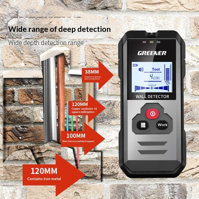 Multifunctional Scanning Instrument For Metal Hidden Wire