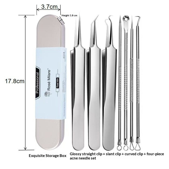 Dedicated Cell Clamp Acne Pimple Extractor Set