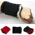 Wrist Wallet Pouch Zipper Running Travel Gym Cycling Safe Sport Wristband