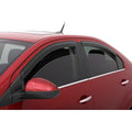 4pcs Out Channel Style Sun Rain Window Visors Visor For 94073