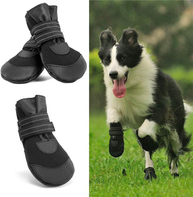 Dog Boots Reflective Waterproof Pet Shoes