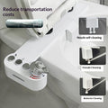 Ultra-thin Hip Toilet Lid Flusher