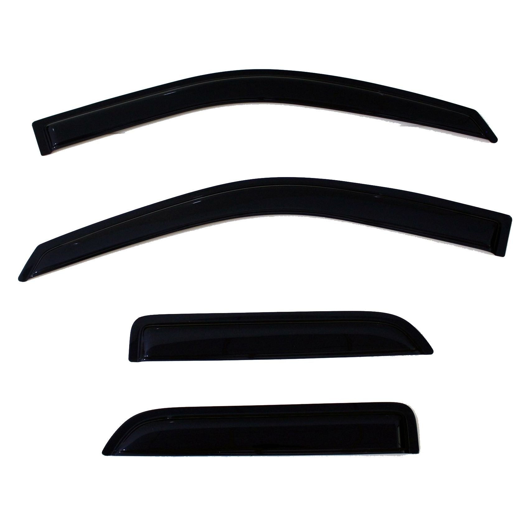 4pcs Out Channel Style Sun Rain Window Visors Visor For 94101