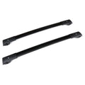 For 2009 S Ubaru Forester XT Roof Rack Cross Bars Black Luggage Aluminum Rails