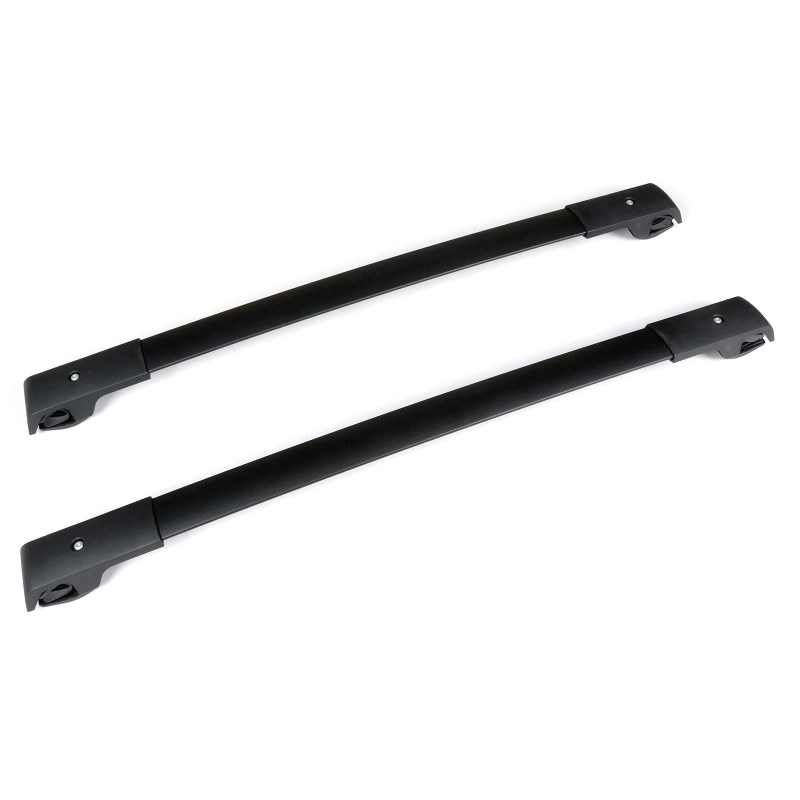 For 2009 S Ubaru Forester XT Roof Rack Cross Bars Black Luggage Aluminum Rails