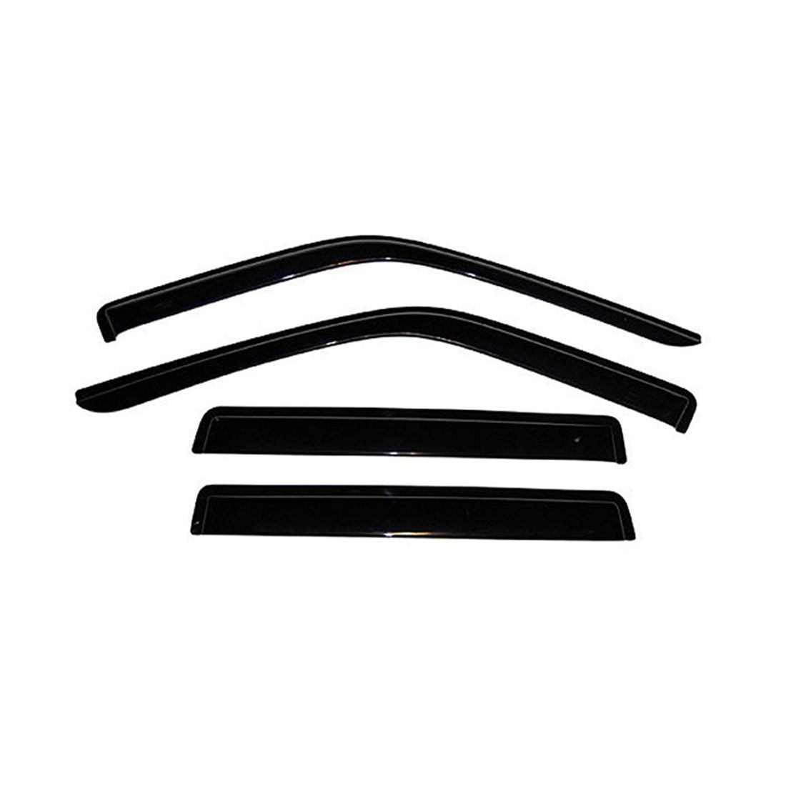 4pcs Out Channel Style Sun Rain Window Visors Visor For 94320