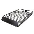 64  Universal Roof Rack W Extension Cargo SUV Top Luggage Carrier Basket Holder