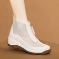 Breathable Summer Ankle Boots Soft-soled Casual Womens Pumps