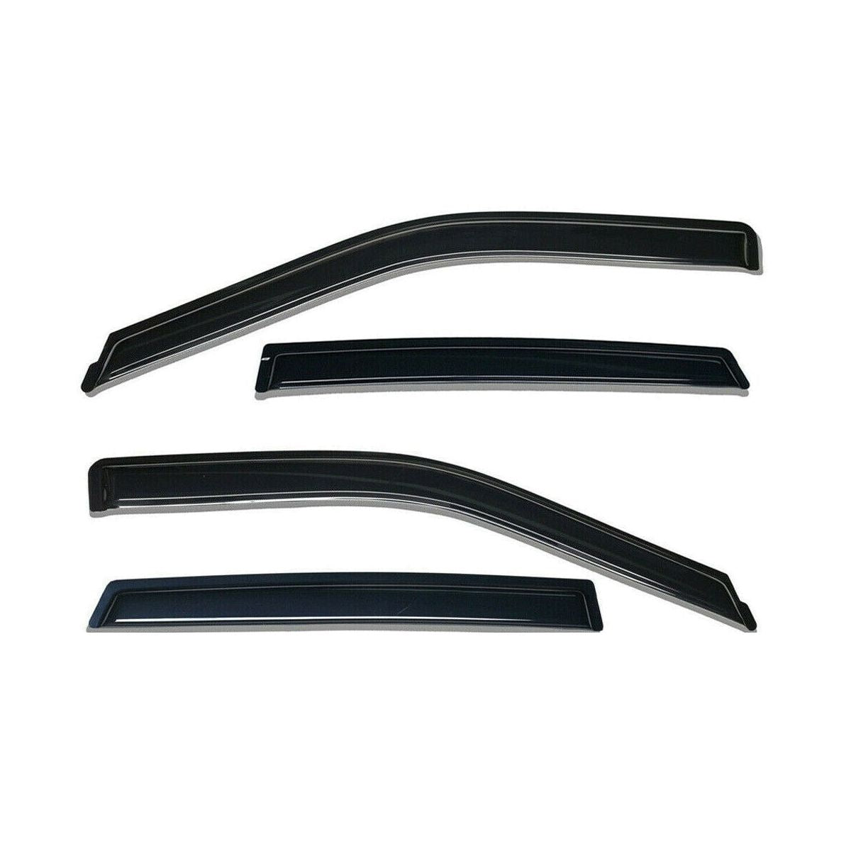 4pcs Out Channel Style Sun Rain Window Visors Visor For 896003