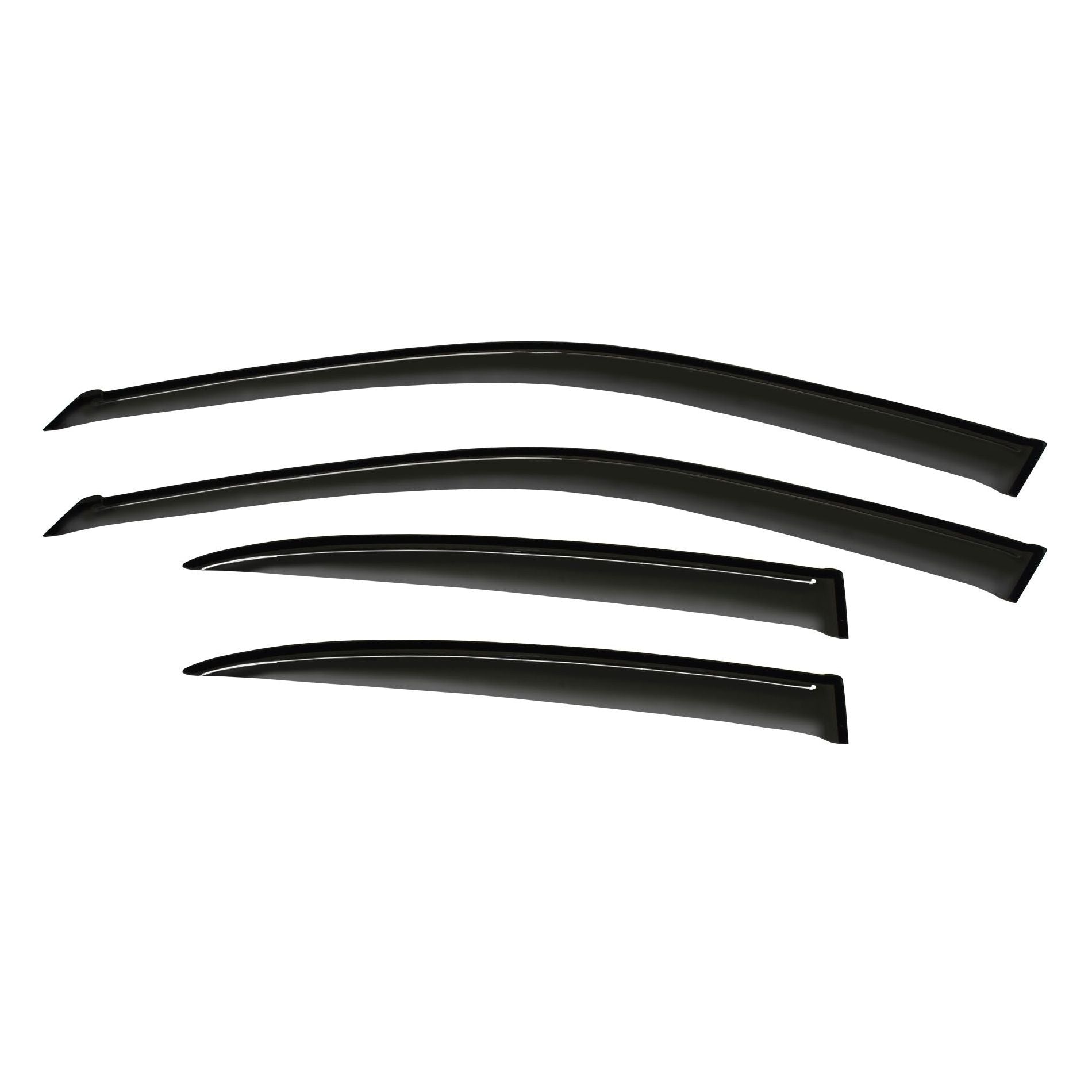 4pcs Out Channel Style Sun Rain Window Visors Visor For 94213