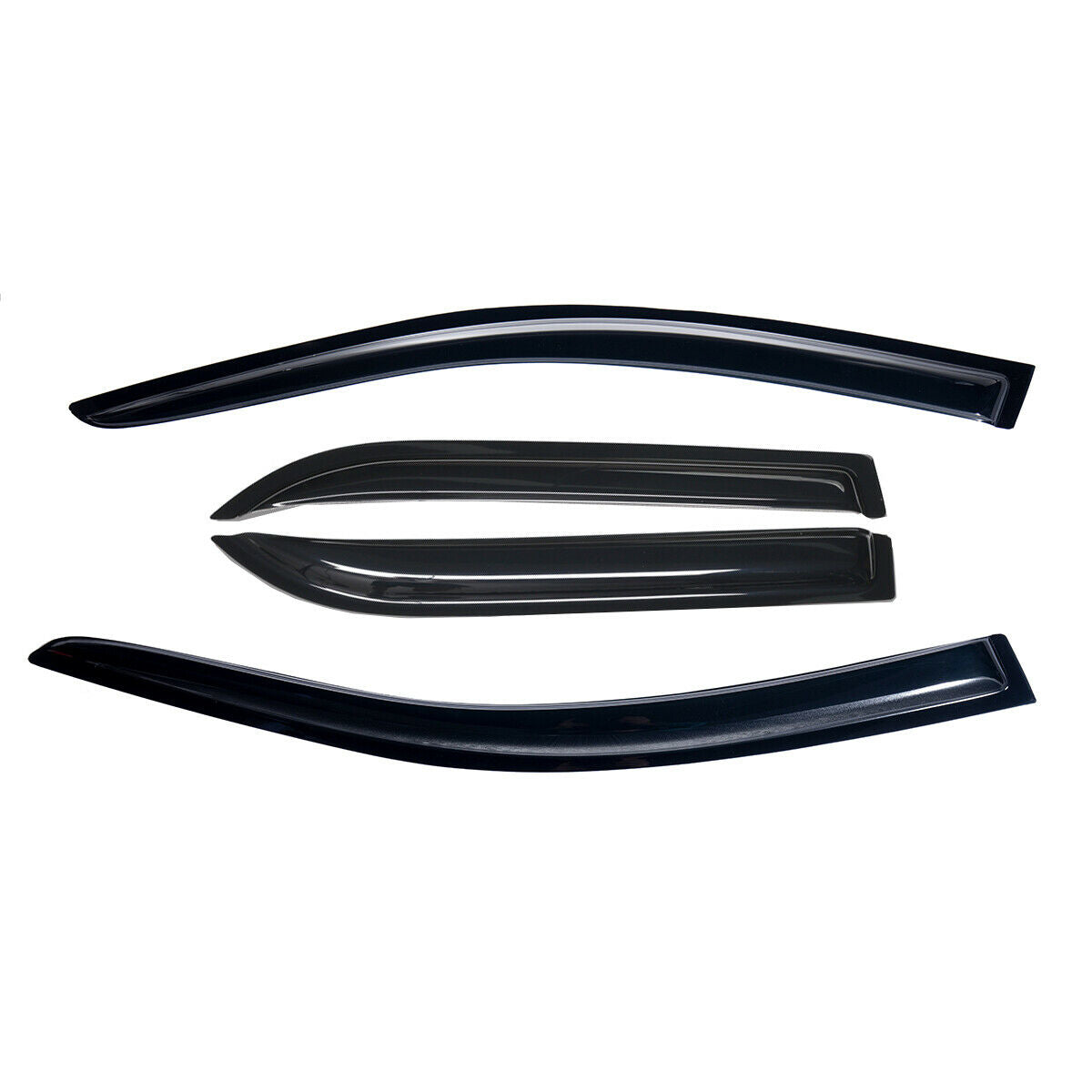 4pcs Out Channel Style Sun Rain Window Visors Visor For 94432