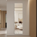 59 In. X 16 In. Rectangular Full Length Wall Mirror, 5mm Copper-Free Silver Glass Dressing Mirror For Bedroom And Closet, Shatter-Resistant Backing