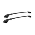 For 14-23 J Eep Cherokee Black Top Roof Rack Cross Bar Cargo Carrier-Aluminum