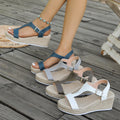 Woven Jute Rope Womens Height-increasing Shoes