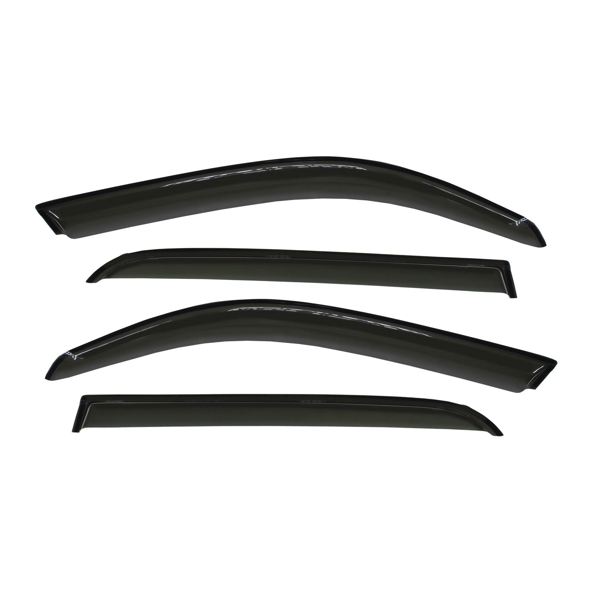 4pcs Out Channel Style Sun Rain Window Visors Visor For 94235