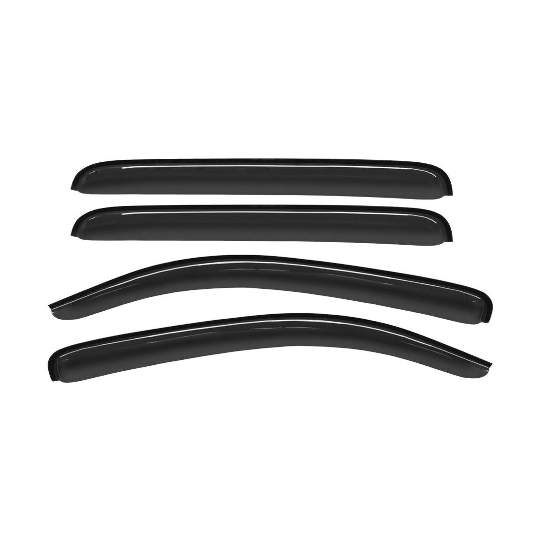4pcs Out Channel Style Sun Rain Window Visors Visor For 94056