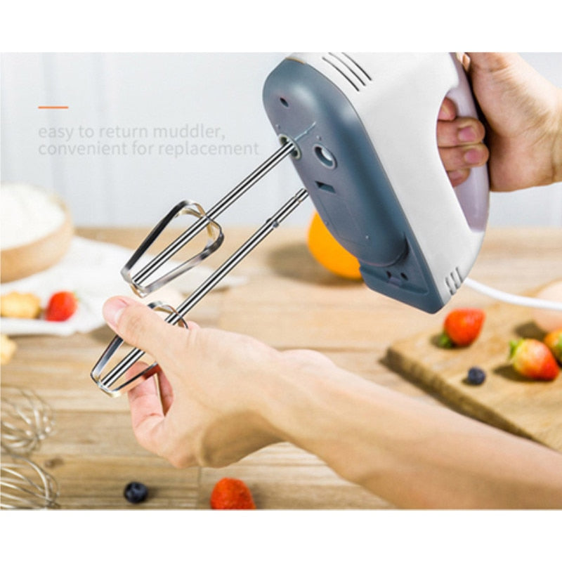 Electric Handheld Egg Whisk Blender Mixer Home Kitchen Food Mixer